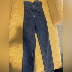 Like New Denim Jumpsuit